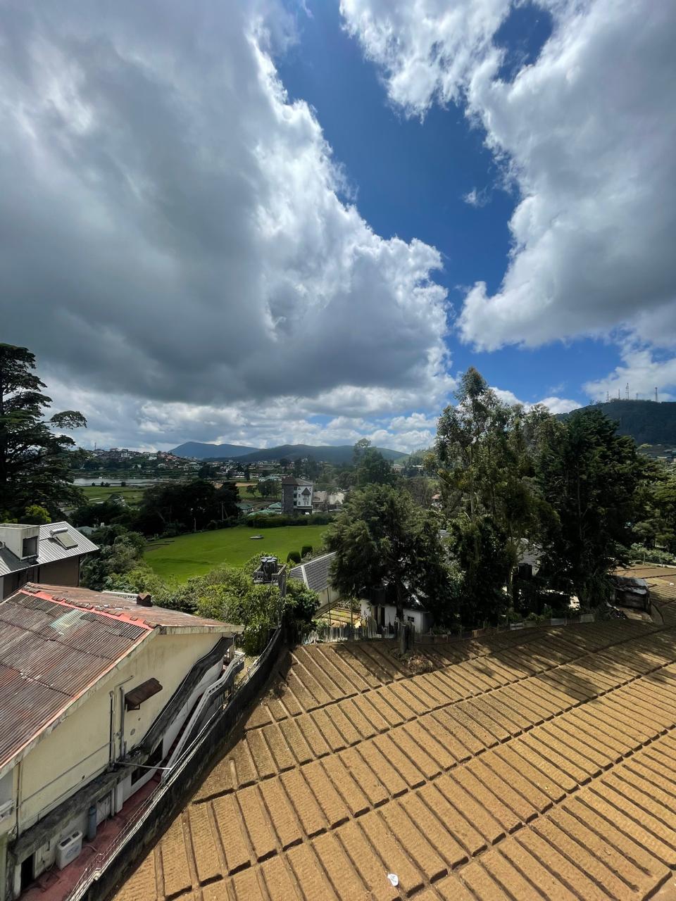 Panoramic luxury suite view